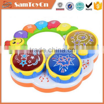 Musical learning toys electric baby drum set for sale