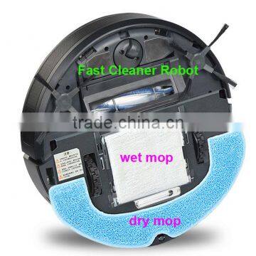 Smartphone App WIFI Robot Vacuum Cleaner Wet With 150ML Water Tank for Wet and Dry Cleaning photo-6