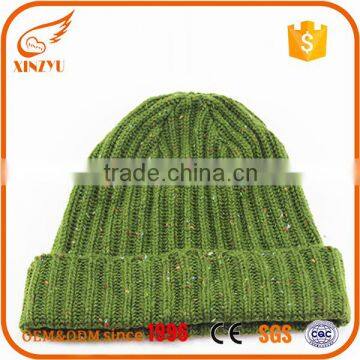 Wholesale custom 100% acrylic winter hat for men