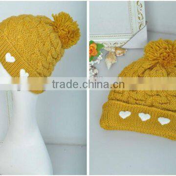 Fashion color winter hat