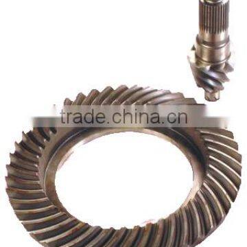 differential gear spiral bevel gear 41201-4040 crown wheel pinion 7*45 for hino