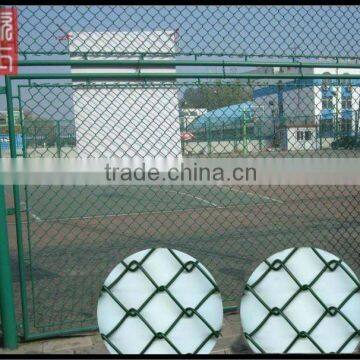 standard diamond pvc coated chain link fence