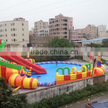 2016 hot commercial giant inflatable water park,inflatable water park