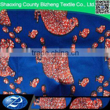 Wholesale African Super Wax prints Fabric with 100% Cotton fabric manufacturer