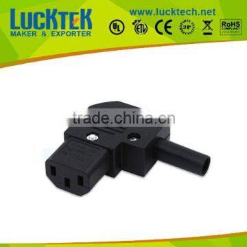 IEC 320 C13 right angle power plug