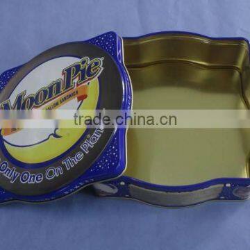 Sweet Irregular Mooncake Packaging Tin Box photo-3