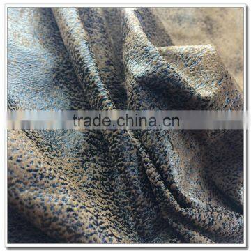 Bronzing Tricot Suede Bonded With T/C Suede Sofa Fabric photo-3
