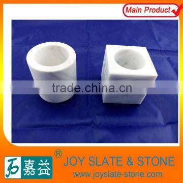 Natural Marble Stone floating candle holders wedding candle holders