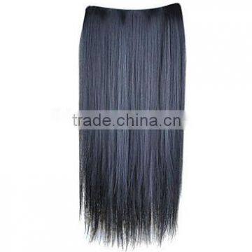 Clip in Synthetic Straight Hair Extensions With 5 Clips