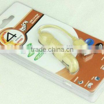Wholesale Lovely Vegetables 4 Port Usb Hub With Peanut Shape
