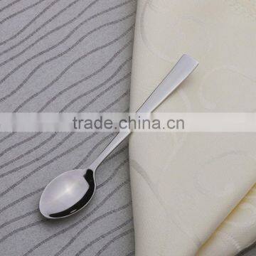 13.8mm Mirror Polish 18/0 Elegance Shaped Metal Spoon