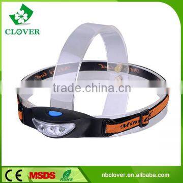 OEM Available ABS Material 3 Modes High Power Headlamp 3 LED 50 Lumens Headlight Led photo-3