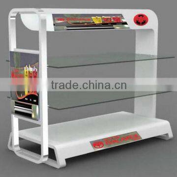 Design hot sale acrylic computer shelf