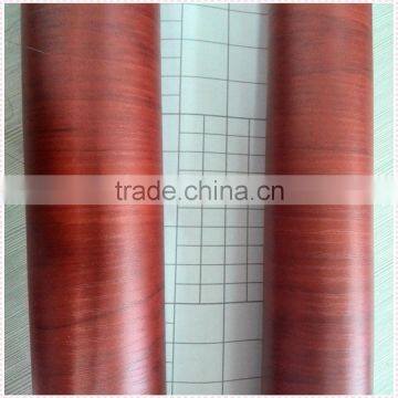 self adhesive pvc wall paper with glue for home and furniture decoration