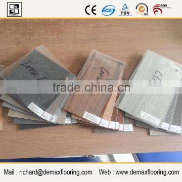 Factory direct sale click lock pvc flooring/DIY flooring/various colors vinyl flooring