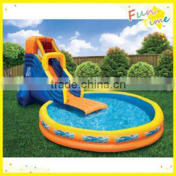 Slides and Pool Kids in Fun City Party Plunge Inflatable Water Slide and Pool photo-1