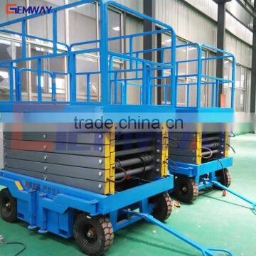 Good price hydraulic mobile tow behind scissor lift table