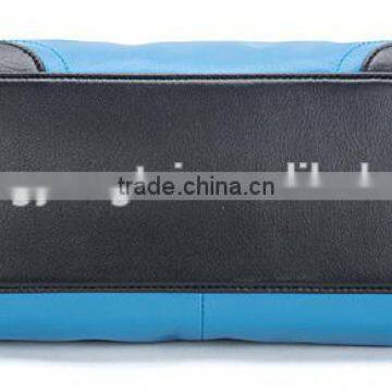 Navy Genuine Leather Lady Fashion Bag Online Shop China Fashion Tote Bag photo-6