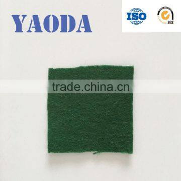 recycled dope dyed polyester staple fiber for spinning
