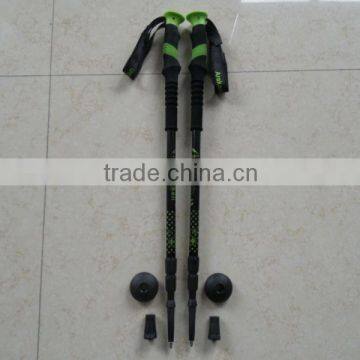 OEM Lightweight Aluminum and carbon Fiber Trekking Poles