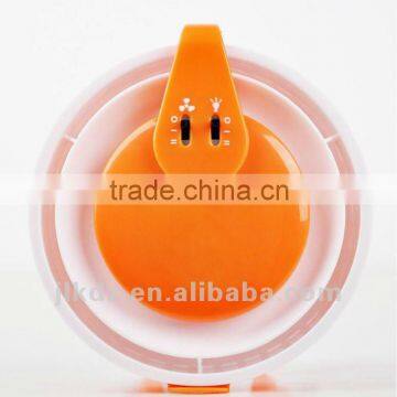 TOP New ABS material creative multi-function desk portable mini usb fan with double switch button