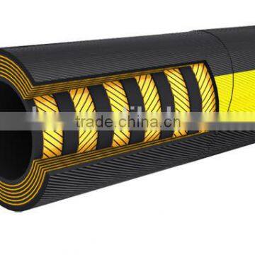 Spiral hydraulic hose (SAE 100 R9) with four-layer steel wire-D