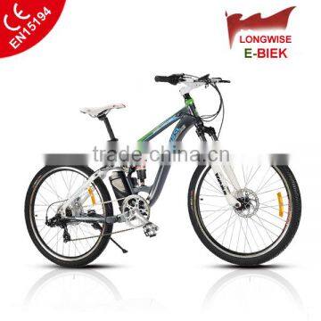 Elektro-Fahrrad E-Bike Pedelec electric bicycle with SR SUNTOUR front fork mountain e bike