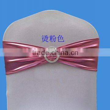 High Quality Pink Metallic Chair Band