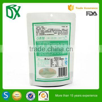 Custom Design Reusable Nuts Food Pouch Packing Zipper by Standup photo-2