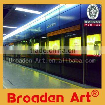 Light box Inkjet backlit film for subway and airport advertisement