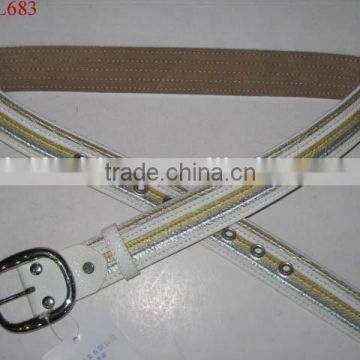 Wholesale high quality women pu belt