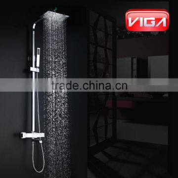 Rain shower head shower set thermostatic shower column