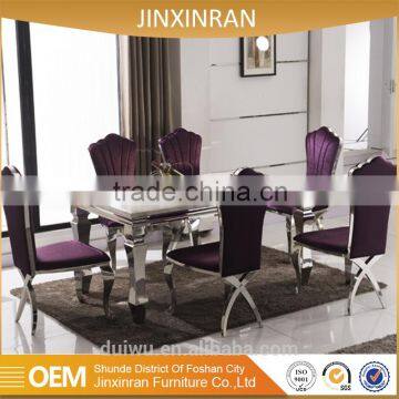 2012 modern new model octagonal marble dining room table for sale