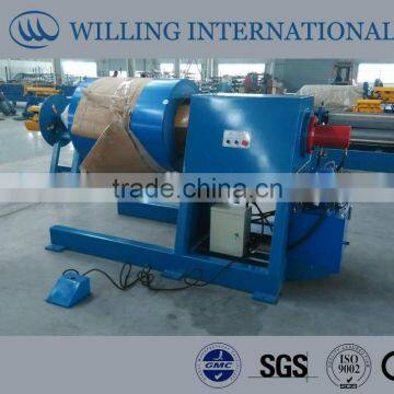 5T hydraulic uncoiling unit