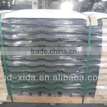 POPU;AR AND WHOLESALE STONE COATED METAL ROOF TILE photo-4