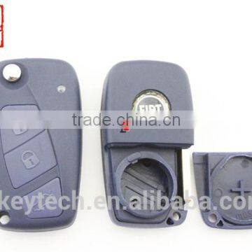 Best price shell key fiat 3 button remote key cover fiat