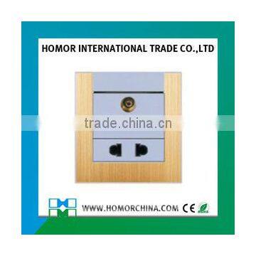 High Quality Imported PC UK Type Two Hole One Socket for Home photo-2