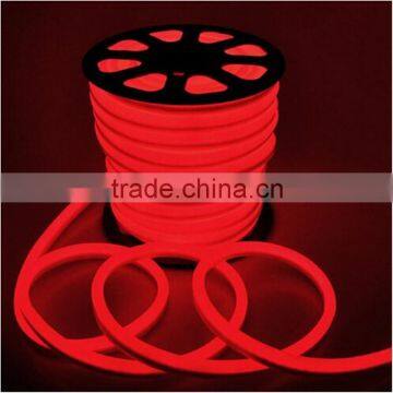 Hot selling led neon sign board tube Flexible tube lights red color led neon flex rope light