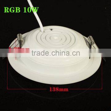 Ultrathin 5W 10W 24 ColorsTube Lamps RGB LED Ceiling Panel Down Light With Remote Controller photo-5