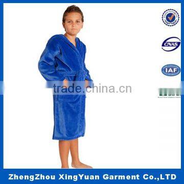 Coral fleece night wear children bath robe