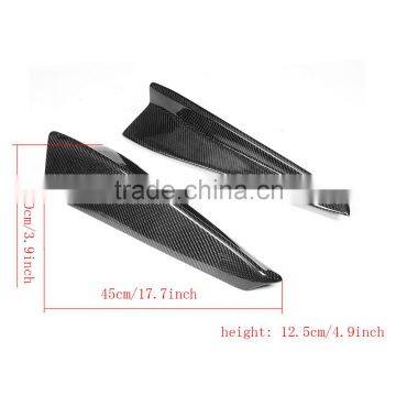 JC Sportline Car Carbon Fiber Auto Rear Splitter Apron Flps for Jaguar XE 2015 2016 photo-6