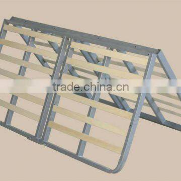 Reinforced wave slatted bedbase