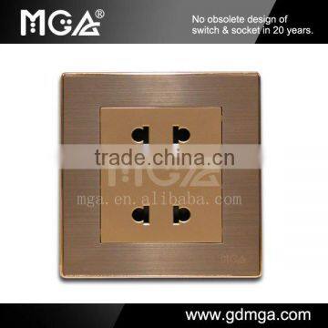 MGA Q7L Series C22L 10A Double 2 Pins Socket