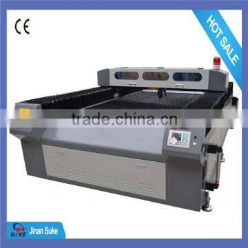 China laser wood and stainless steel cutter machine