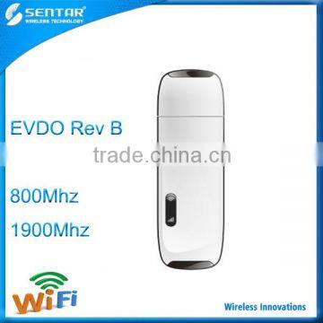 wifi USB modem EVDO Rev B / wifi hotspot router with USB Port