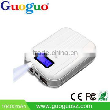 Colorful High Capacity Portable Power Bank 8000mah for all kinds mobile phone