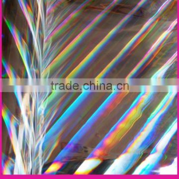 Seamless Pillar of light BOPP holographic lamination film manufacturer