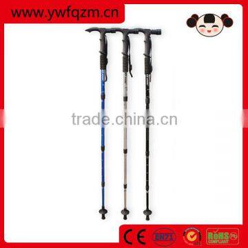 stainless steel stick folding walking cane for old with light