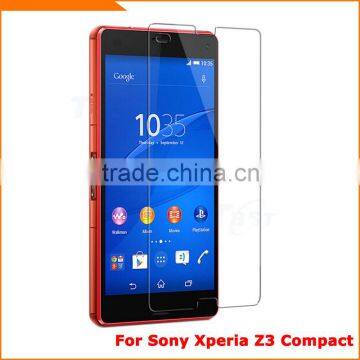 Original tempred glass screen protector for Sony Xperia Z3 Compact, Hot selling for Sony Xperia Z3 Compact screen protector