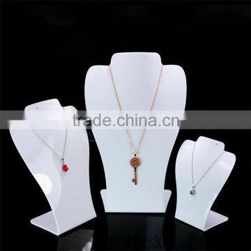 new stly best selling white acrylic jewelry display